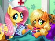 Play Applejack Stomach Care Game